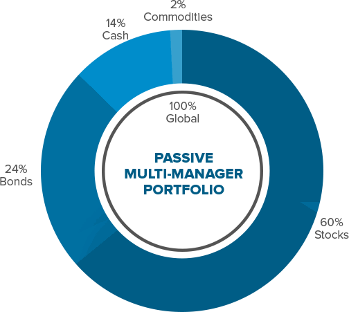 Passive multi-manager portfolio